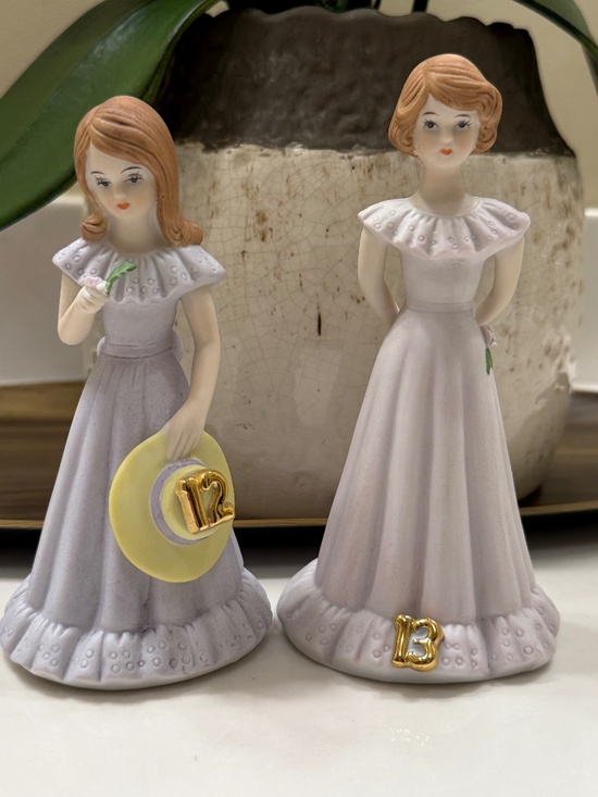 Enesco Other - Two birthday girls ceramic gift